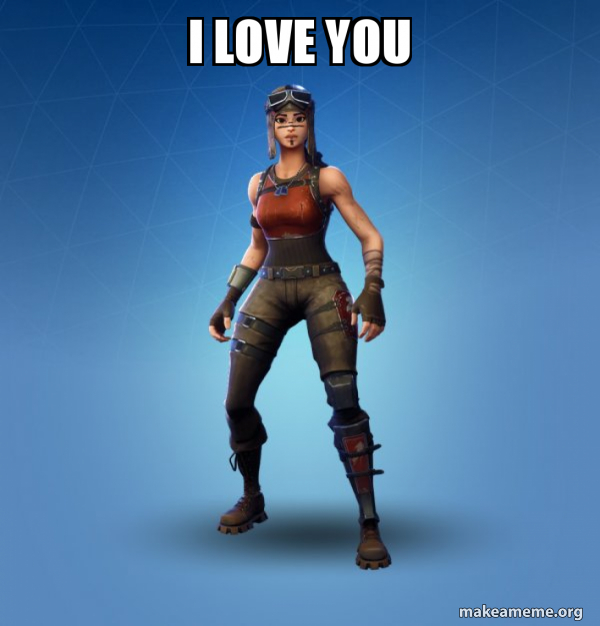 Renegade Raider Fortnite Skin meme