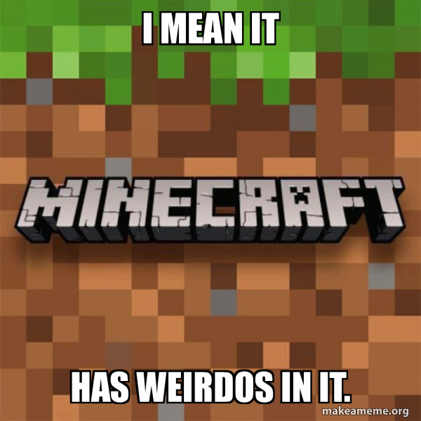 Minecraft meme
