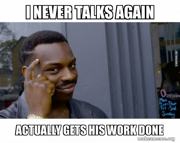 Roll Safe Black Guy Pointing at His Head meme