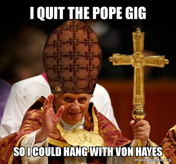 Scumbag Pope meme