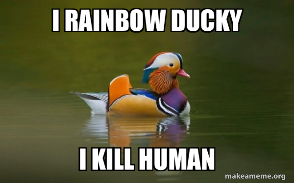 Fashionable Advice Mallard meme