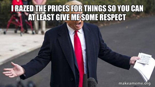 Trump - Impeachment Quid Pro Quo meme