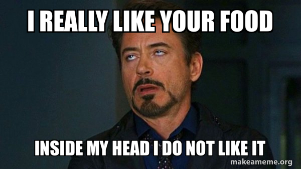 Tony Stark Eye Roll meme