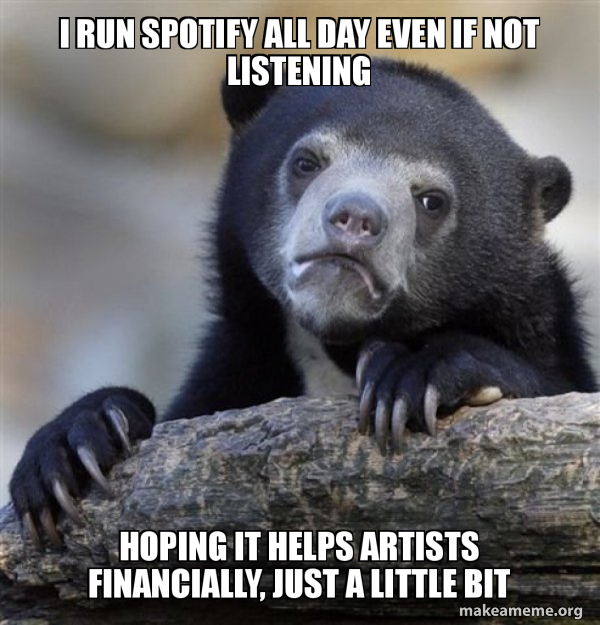 Confession Bear meme