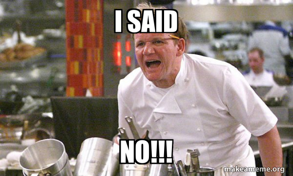 Gordon Ramsay Hell's Kitchen meme