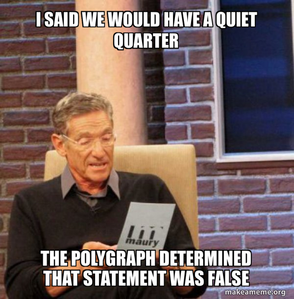 Maury Povich Lie Detector Test meme