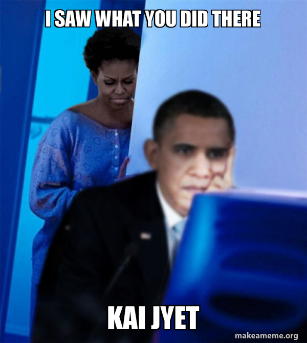 Redditor Obama's Wife meme