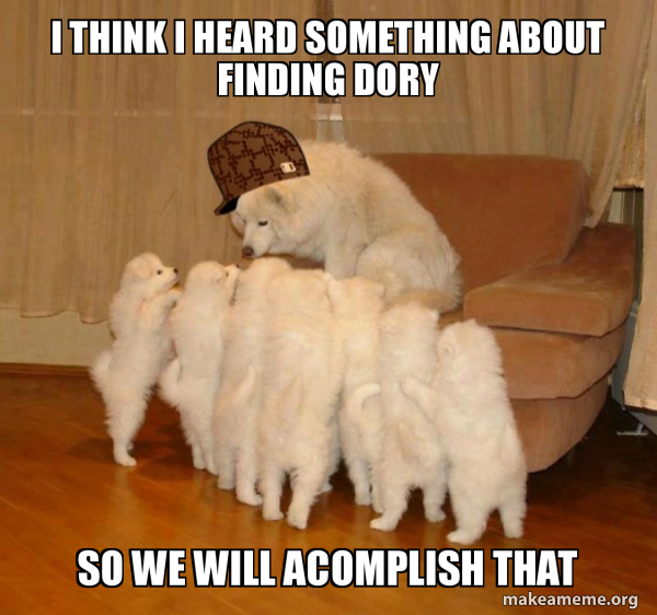 Scumbag Storytelling Dog meme