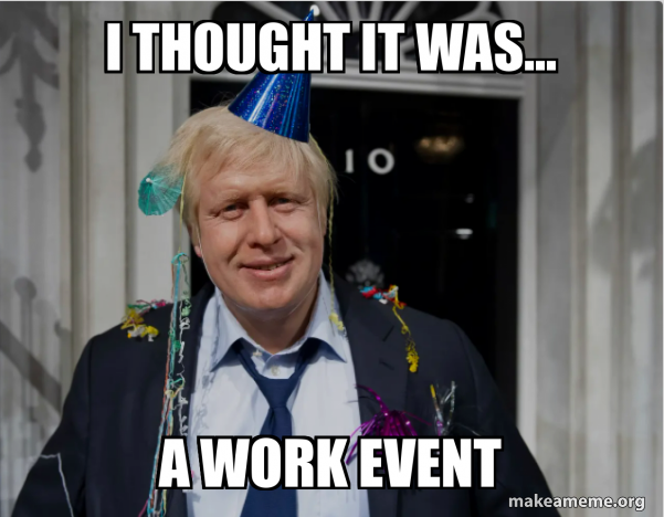 I thought it was... A work event Meme Generator