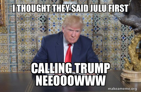 Donald Trump Writing Speech meme