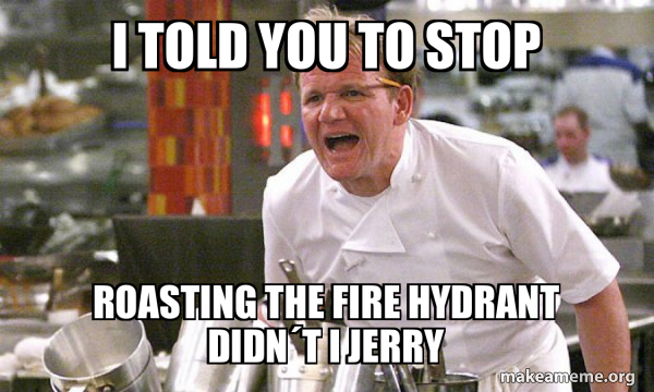 Gordon Ramsay Hell's Kitchen meme