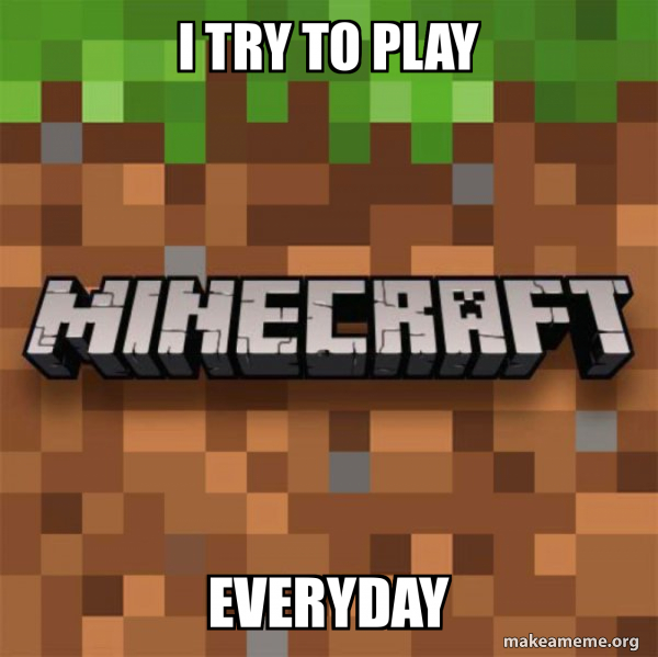 Minecraft meme