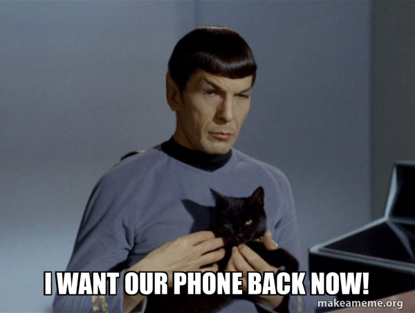 Spock and Cat Meme meme