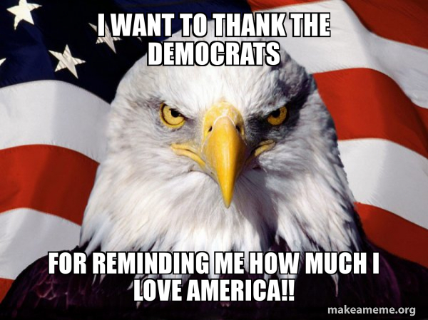 American Pride Eagle meme