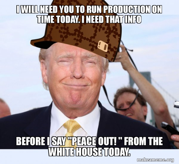 Scumbag Donald Trump meme