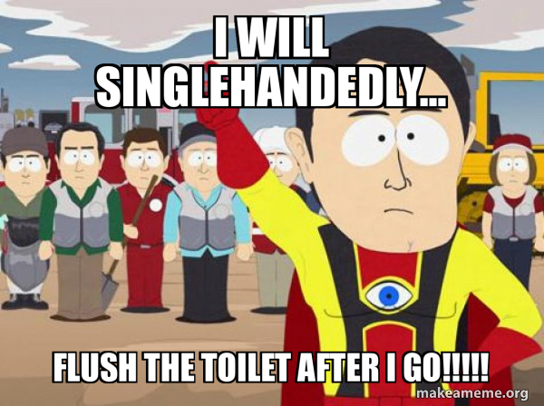 Captain Hindsight meme