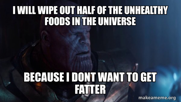 Thanos - Impossible meme