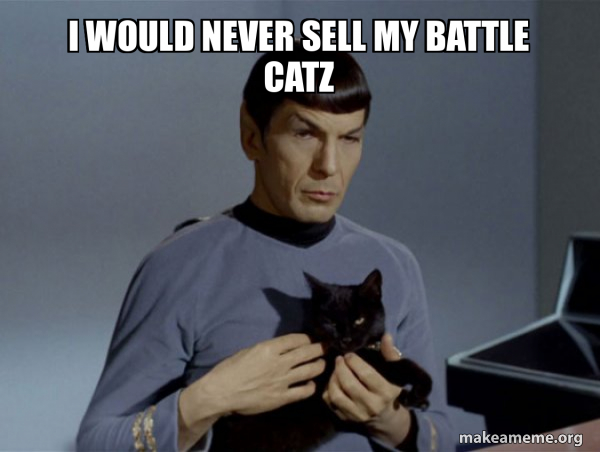 Spock and Cat Meme meme