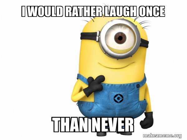 Thoughtful Minion  meme