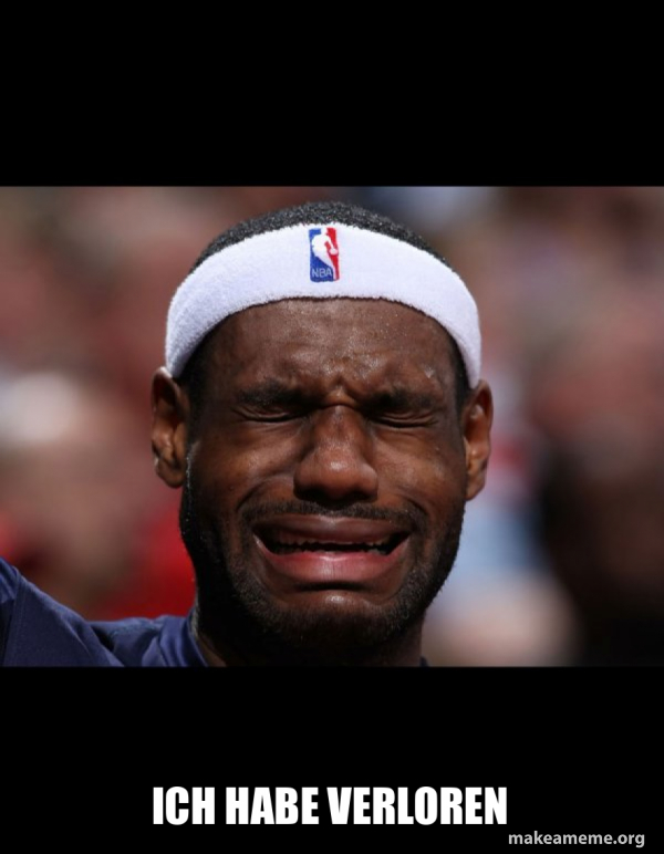 Lebron Crying meme
