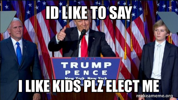 President Elect Trump meme