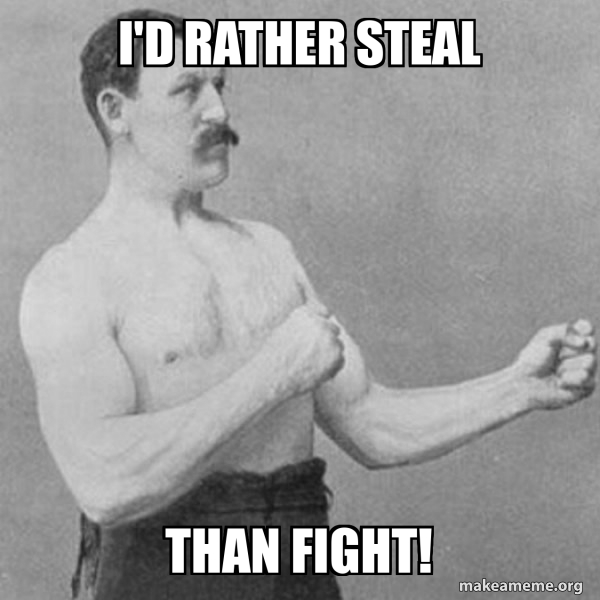Overly Manly Man meme