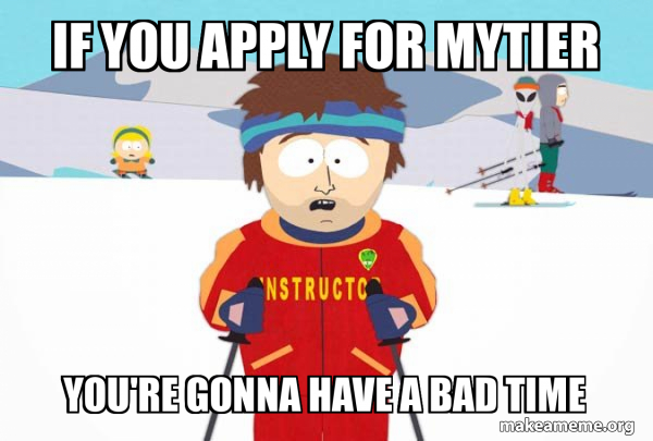 You're Gonna Have a Bad Time (Southpark Ski Instructor) meme