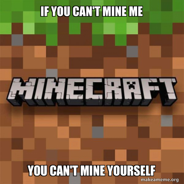 Minecraft meme