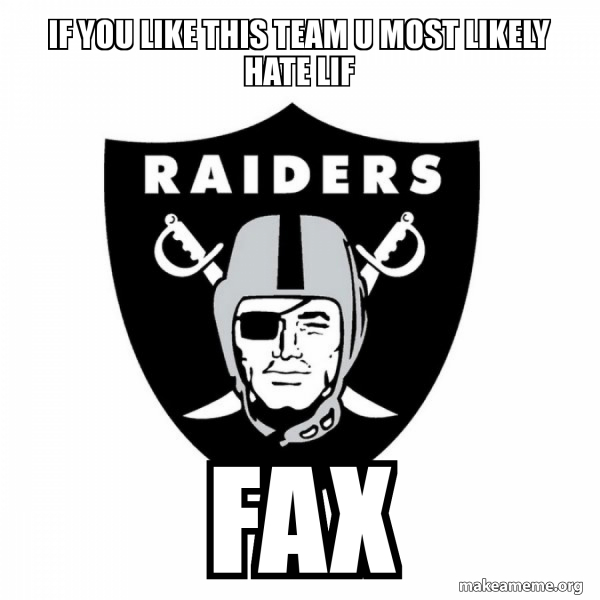 Oakland Raiders meme