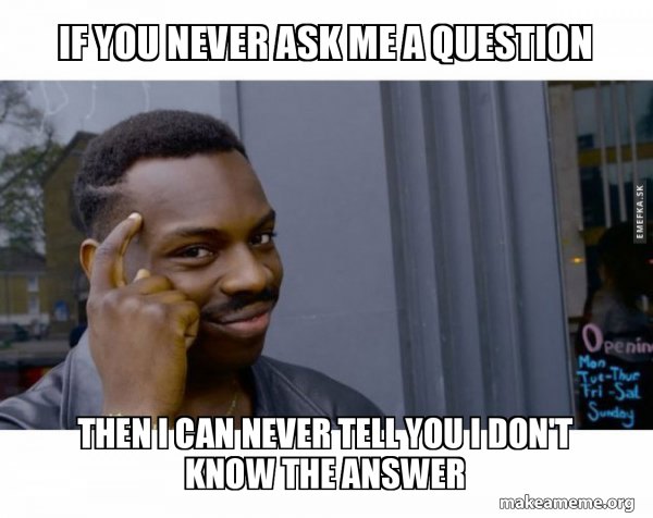Roll Safe Black Guy Pointing at His Head meme