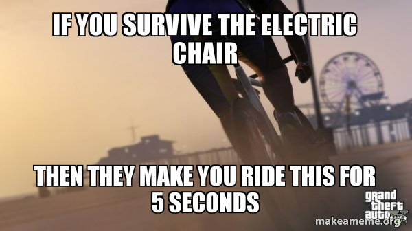 Grand Theft Auto Bicycles meme