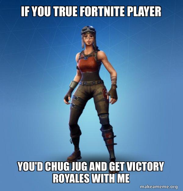 Renegade Raider Fortnite Skin meme