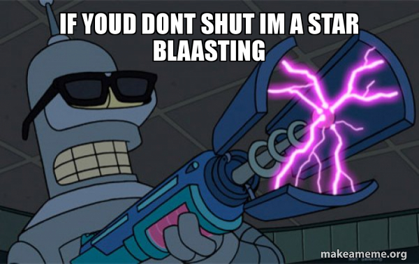 Blasting Bender meme