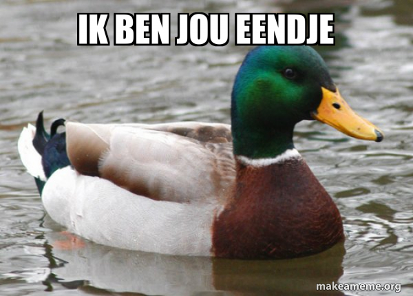 Actual Advice Mallard meme