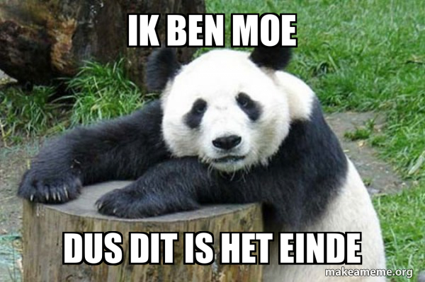 Ik Heb Het Koud En Ben Moe