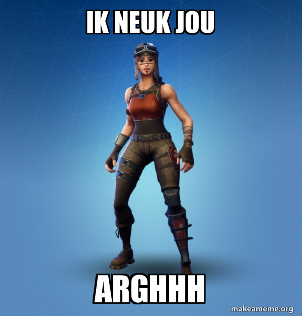 Renegade Raider Fortnite Skin meme