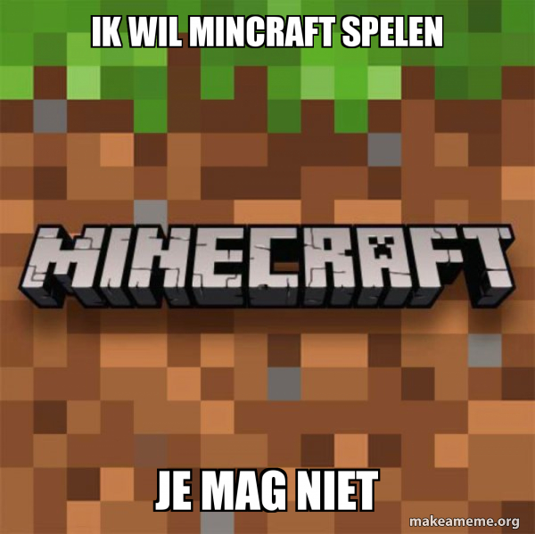 Minecraft meme