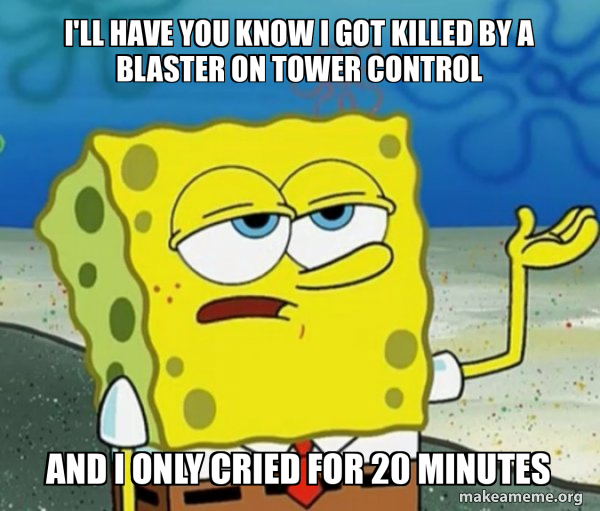 Tough Spongebob (I'll have you know) meme