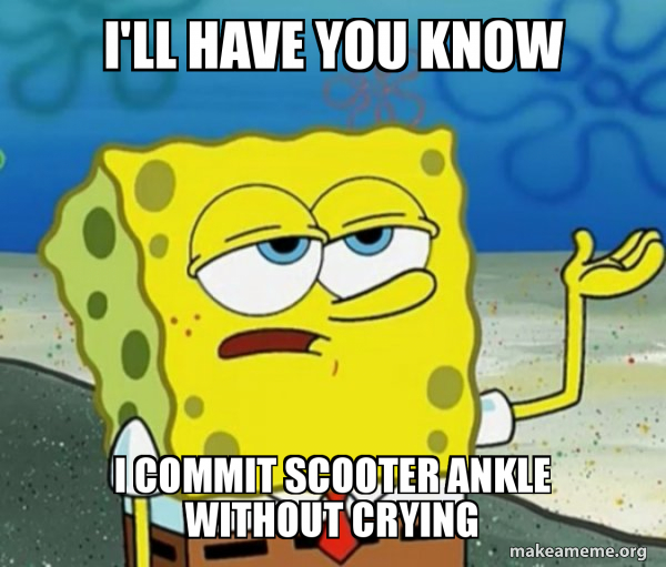 Tough Spongebob (I'll have you know) meme