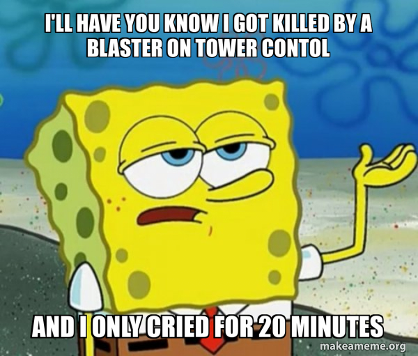 Tough Spongebob (I'll have you know) meme