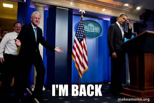 Inappropriate Timing Bill Clinton meme