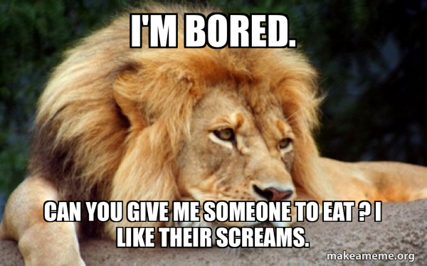 Confession Lion meme