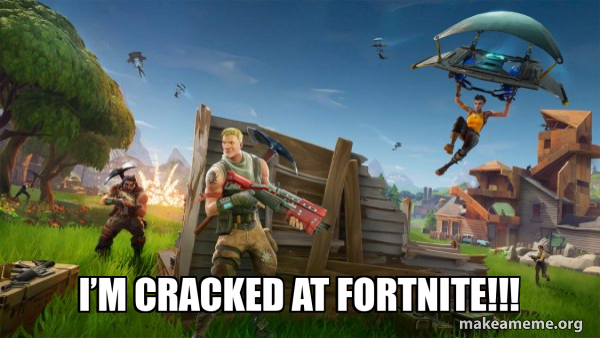 Fortnite Battle Royale game meme