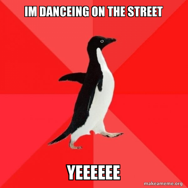 Socially Awesome Penguin meme
