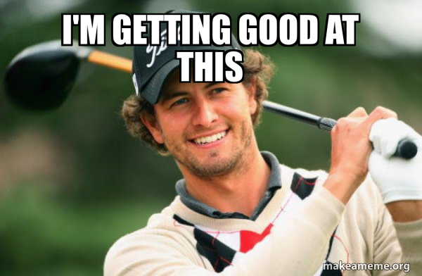 Adam Scott Golfer meme