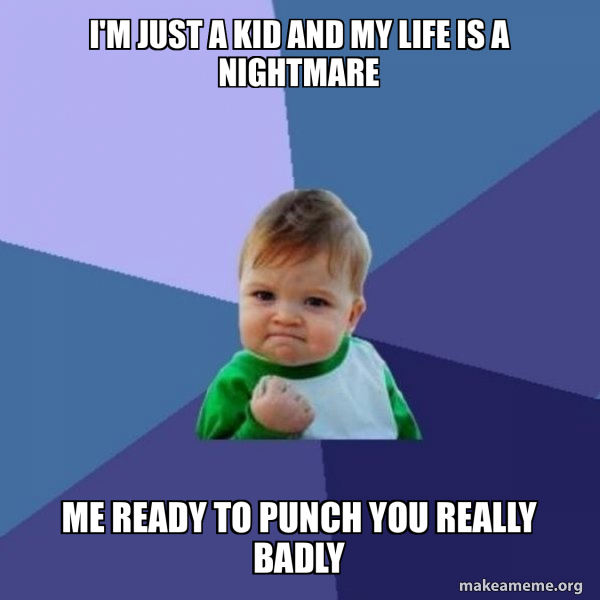 Success Kid meme