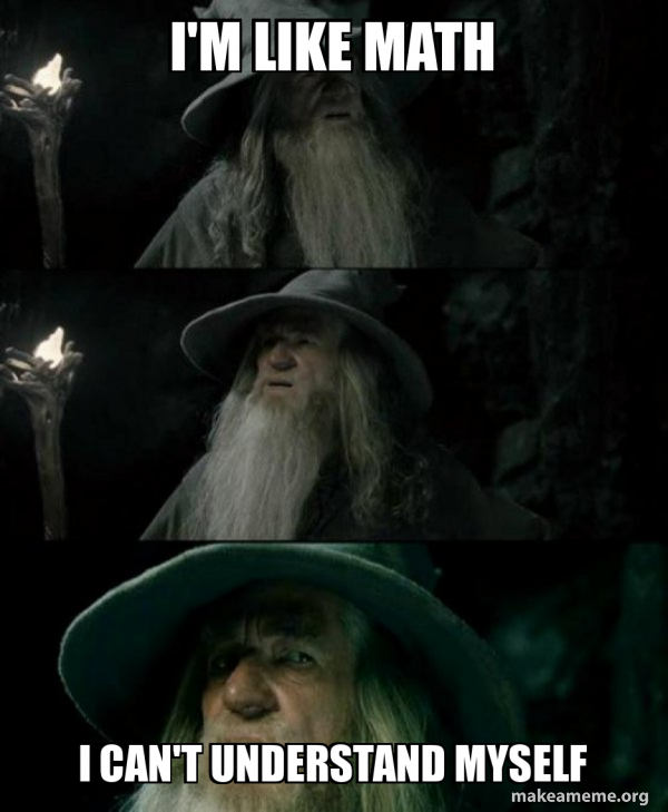 Confused Gandalf meme