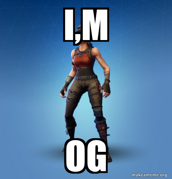 Renegade Raider Fortnite Skin meme