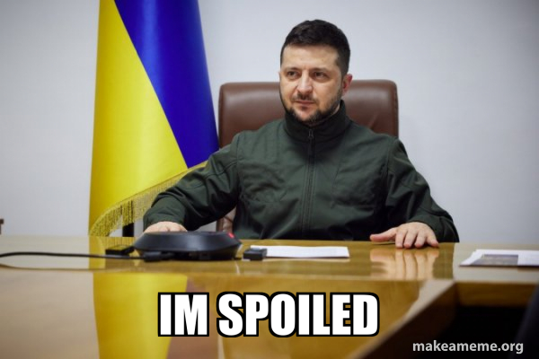 Volodymyr Zelenskyy meme
