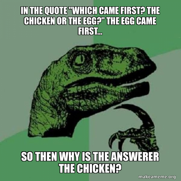 Philosoraptor meme
